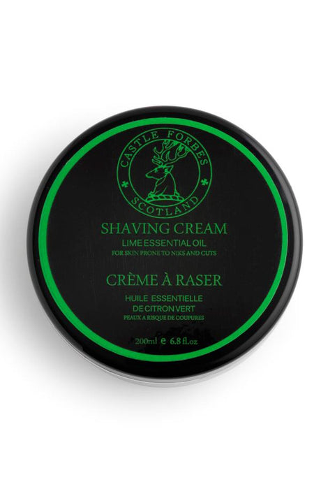 Castle Forbes scheercrème Limoen 200ml - Manandshaving - Castle Forbes