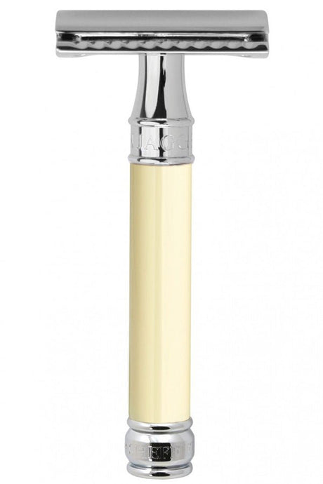 Edwin Jagger DE87 double edge safety razor wit chroom - Manandshaving - Edwin Jagger