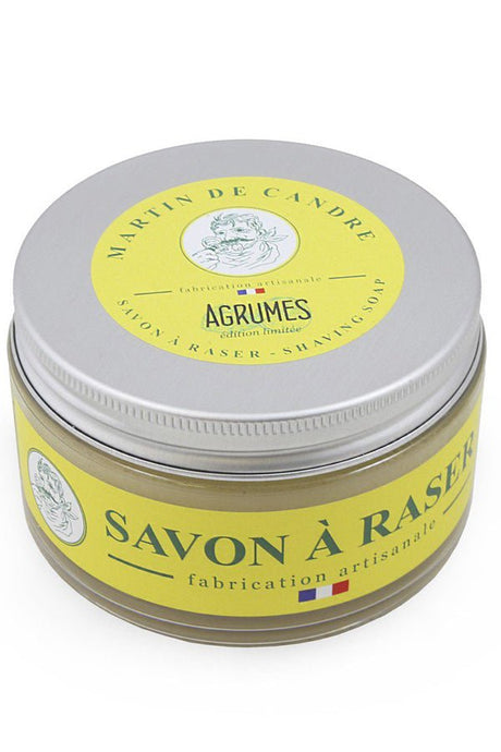 Martin de Candre scheerzeep Agrumes 200gr - Manandshaving - Martin de Candre