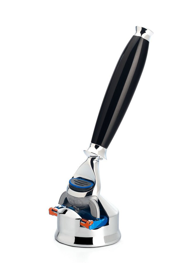 Support de rasoir Muhle Mach3 en Fusion Chrome