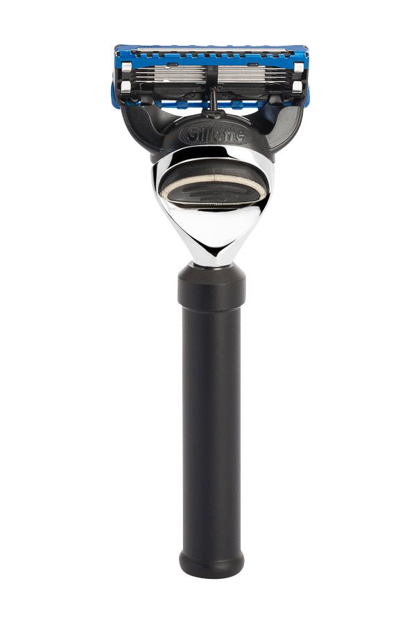 Muhle reisscheermes Fusion TRAVEL zwart aluminium - Manandshaving - Muhle