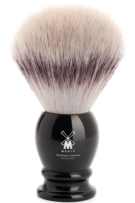 Muhle scheerkwast synthetisch haar CLASSIC zwart L - Manandshaving - Muhle