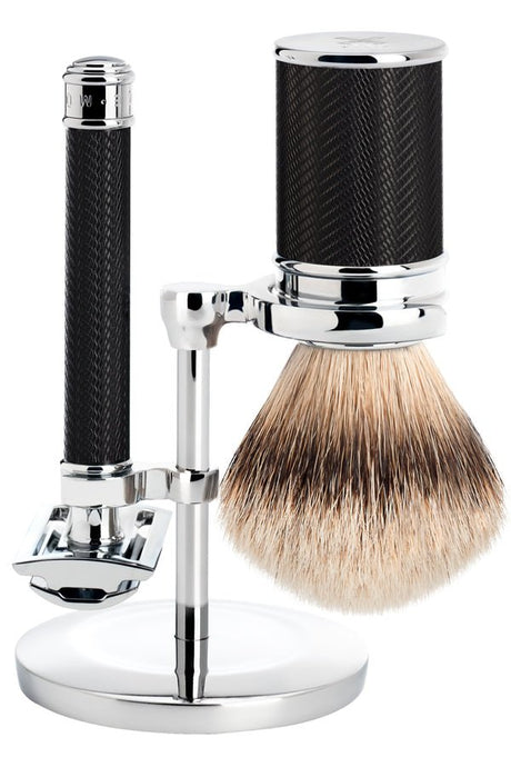 Muhle scheerset Traditional S091M89BLACK - Dassenhaar - Safety razor - Manandshaving - Muhle