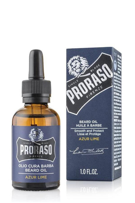 Proraso Single Blade baardolie Azur Lime 30ml - Manandshaving - Proraso