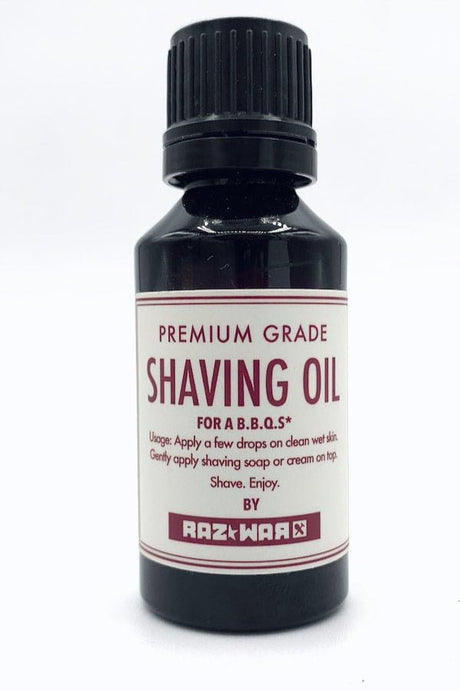 Raz*War scheerolie 30ml - Manandshaving - Raz*War