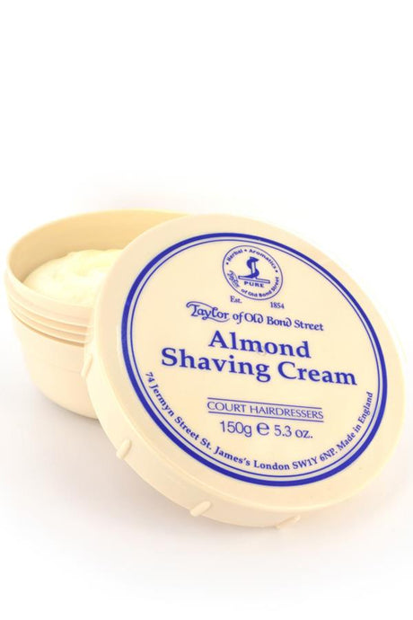 Taylor of Old Bond Str. scheercrème Amandelen 150gr - Manandshaving - Taylor of Old Bond Street