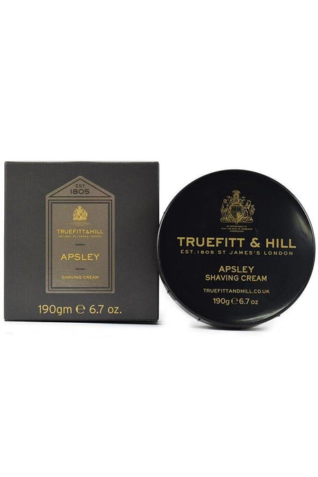 Truefitt & Hill Apsley scheercrème 190gr - Manandshaving - Truefitt & Hill