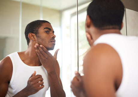De scheermethode voor scheren van de baard voor mannen met kroeshaar - Manandshaving