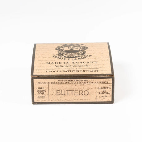 Abbate Y La Mantia scheerzeep BUTTERO 80gr - Manandshaving - Abbate Y La Mantia