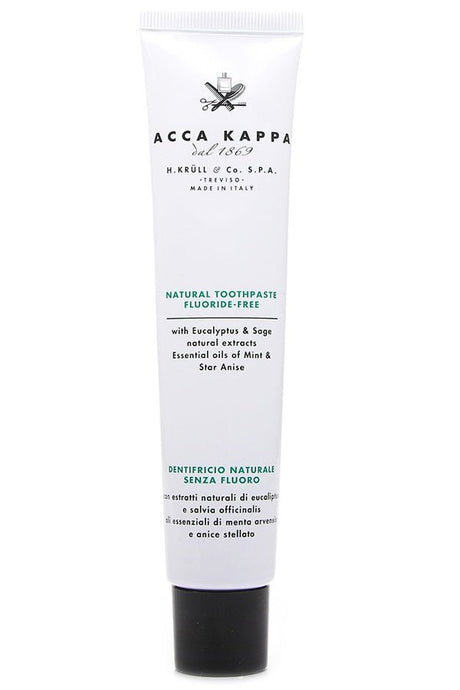 Acca Kappa tandpasta fluoride vrij Natural Care 100ml - Manandshaving - Acca Kappa