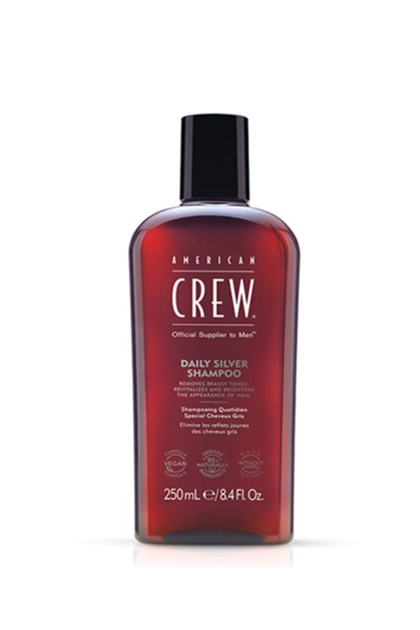 American Crew Daily Silver Shampoo 250ml - Manandshaving - American Crew