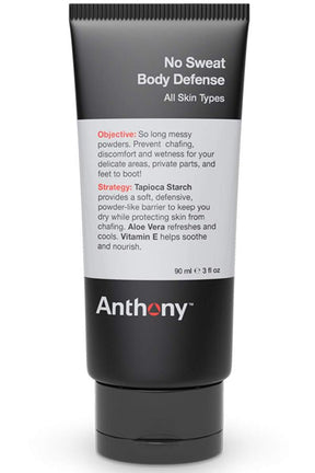 Anthony bodylotion No Sweat Body Defense 90ml - Manandshaving - Anthony Logistics for Men