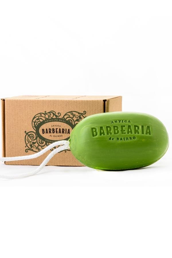 Antiga Barbearia de Bairro zeep aan een koord Príncipe Real 350gr - Manandshaving - Antiga Barbearia de Bairro