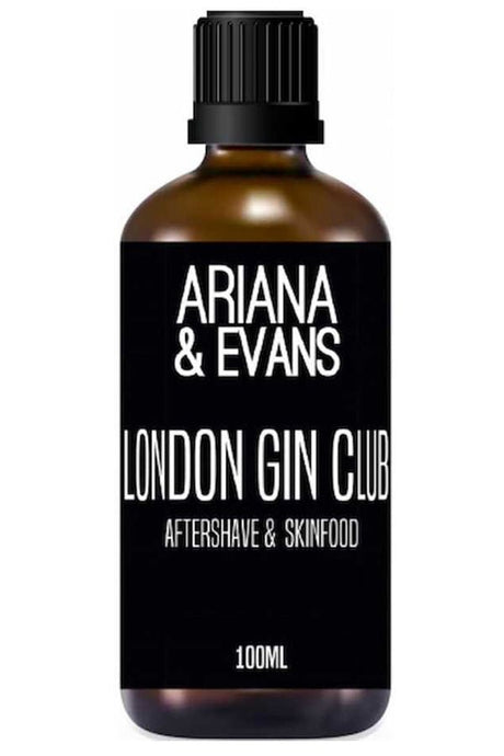 Ariana & Evans after shave & skinfood London Gin Club 100ml - Manandshaving - Ariana & Evans