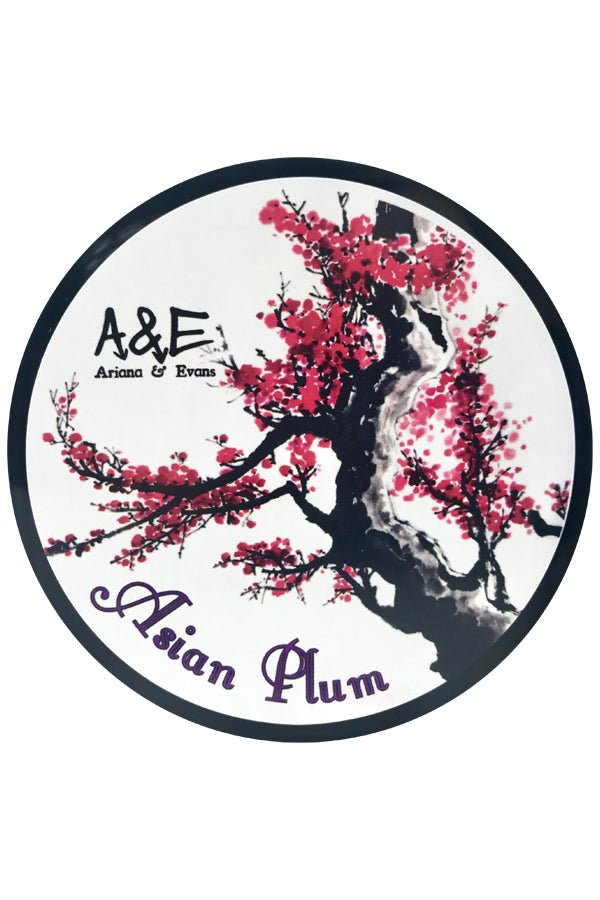 Ariana & Evans scheercrème Asian Plum K2E 118ml - Manandshaving - Ariana & Evans