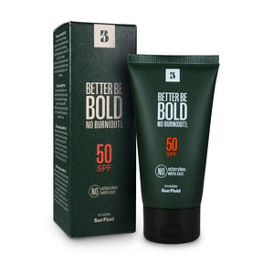 Better be Bold Sun Fluid for Face & Scalp SPF50 50ml - Manandshaving - Better be Bold