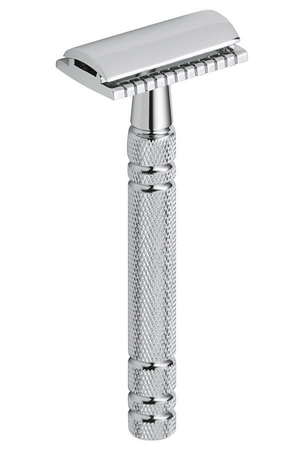 Boker double edge safety razor Boraso Chroom - Manandshaving - Boker