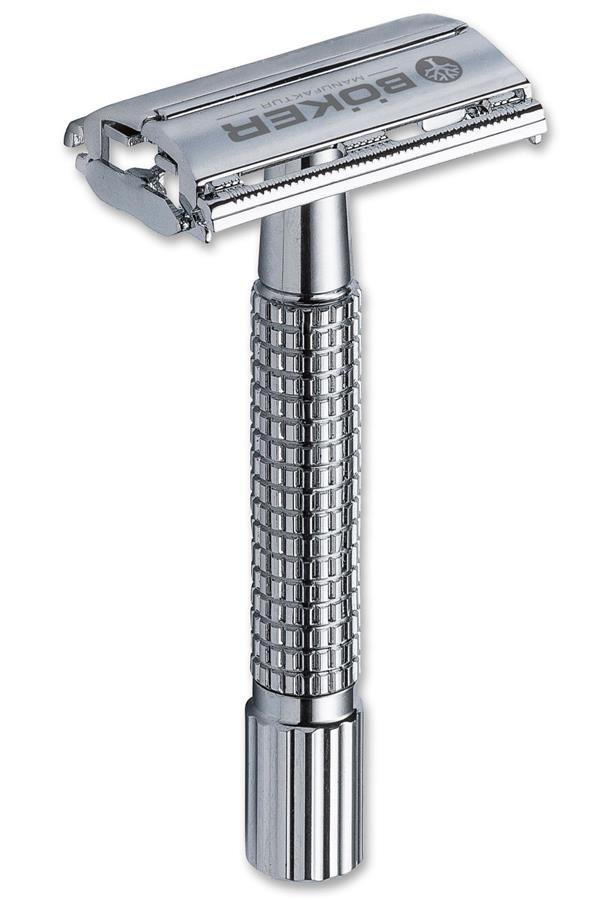 Boker double edge safety razor gesloten kam vlindersluiting - Manandshaving - Boker