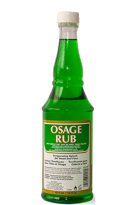 Clubman Pinaud Osage Rub after shave lotion 414ml - Manandshaving - Clubman Pinaud