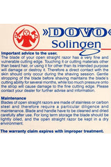DOVO open scheermes Best Quality 5/8" - 125803810 - Manandshaving - DOVO