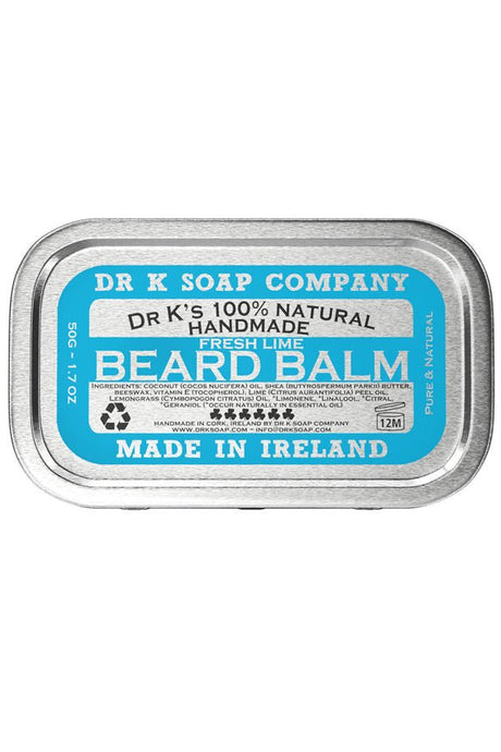 Dr K Soap Company baardbalm Fresh Lime 50gr - Manandshaving - Dr K. Soap Company