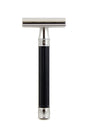 Edwin Jagger 3ONE6 double edge safety razor Black RVS - Manandshaving - Edwin Jagger 3ONE6