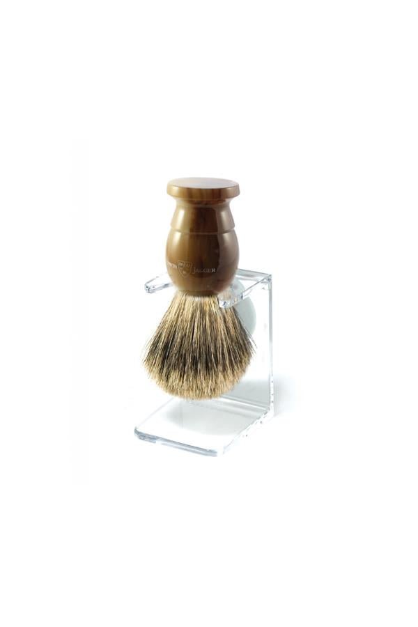 Edwin Jagger scheerkwast synthetische haar hoorn M - Manandshaving - Edwin Jagger