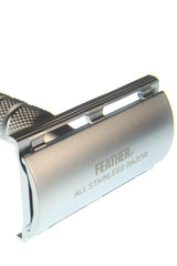 Feather All Stainless double edge safety razor AS-D2 - Manandshaving - Feather