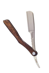 Feather shavette scheermes Artist Club SS Scotch Wood Razor - Manandshaving - Feather