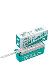Feather shavette scheermesjes Professional Blades Light PL20 - Manandshaving - Feather
