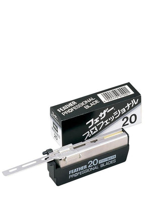 Feather shavette scheermesjes Professional Blades Normal PB20 - Manandshaving - Feather