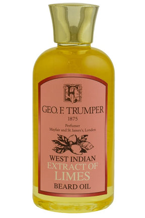 Geo F Trumper baardolie Extract of Limes 100ml - Manandshaving - Geo F Trumper