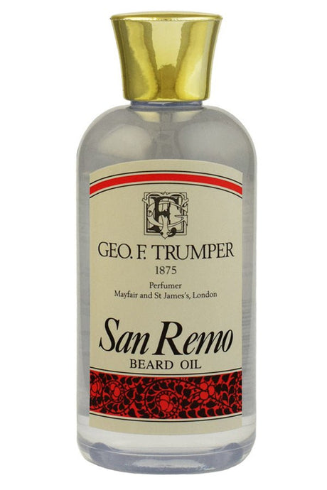 Geo F Trumper baardolie San Remo 100ml - Manandshaving - Geo F Trumper