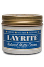 Layrite Natural Matte Cream Pomade 120gr - Manandshaving - Layrite