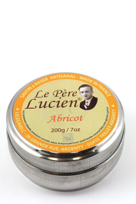 Le Pere Lucien scheercrème Abrikoos 200gr - Manandshaving - Le Pere Lucien