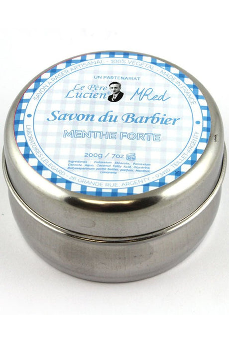 Le Pere Lucien scheercrème Menthe Forte 200gr - Manandshaving - Le Pere Lucien