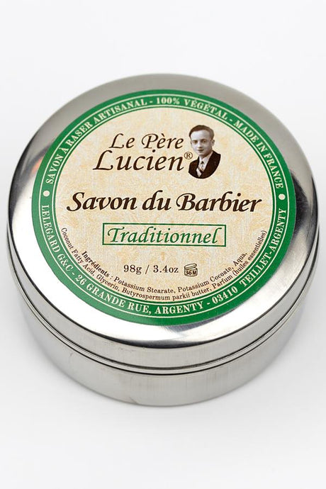 Le Pere Lucien scheercrème Traditionnel 200gr - Manandshaving - Le Pere Lucien