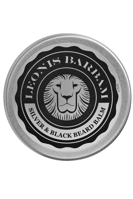 Leonis Barbam Silver & Black baardbalm 40ml - Manandshaving - Leonis Barbam