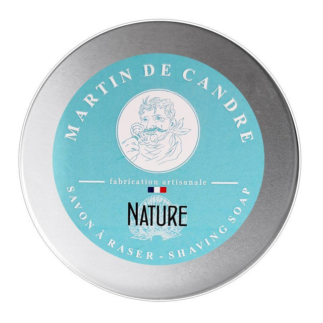 Martin de Candre scheerzeep Nature ongeparfumeerd 200gr - Manandshaving - Martin de Candre
