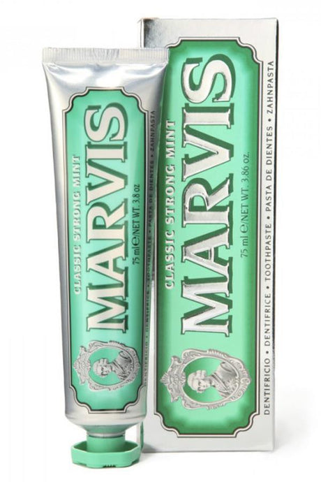 Marvis tandpasta Classic Strong Mint 85ml - Manandshaving - Marvis