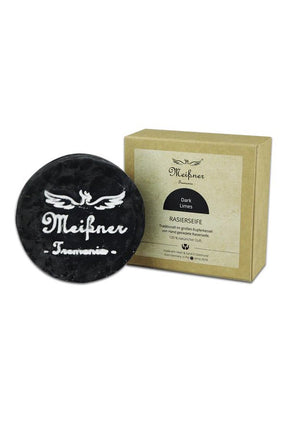 Meissner Tremonia scheerzeep Dark Limes 95gr - Manandshaving - Meissner Tremonia