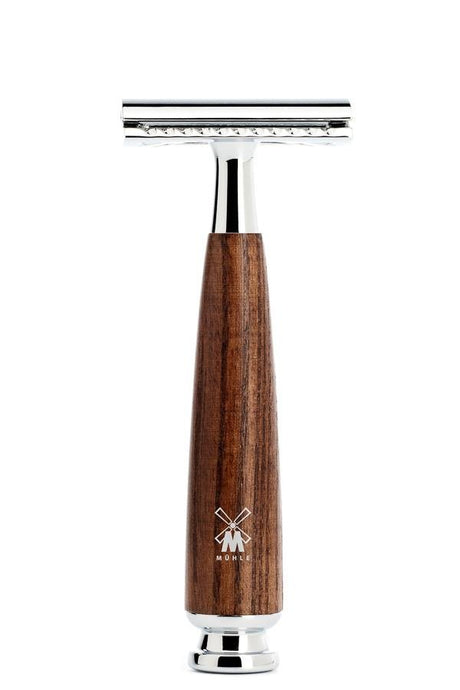 Muhle double edge safety razor RYTMO Essen Chroom R220SR - Manandshaving - Muhle