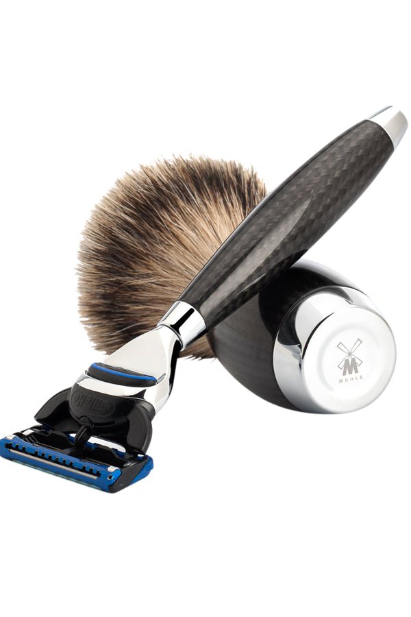 Muhle Edition No. 3 scheermes Fusion Carbon - Manandshaving - Muhle Edition