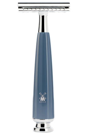 Muhle R228SR double edge safety razor RYTMO petrol - Manandshaving - Muhle