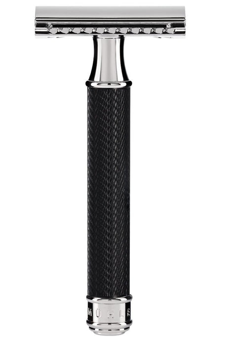 Muhle R89 BLACK double edge safety razor - Manandshaving - Muhle