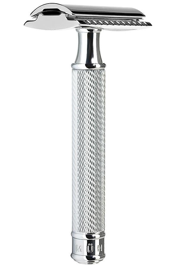 Muhle R89 double edge safety razor chroom - Manandshaving - Muhle