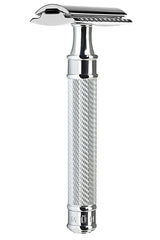 Muhle R89 Grande double edge safety razor Chroom - Manandshaving - Muhle