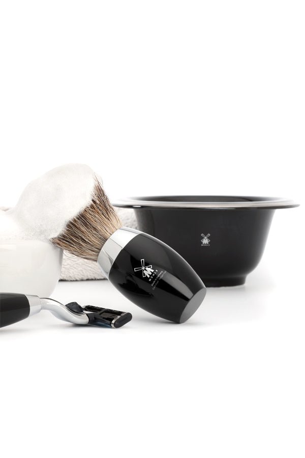 Bol de rasage Muhle porcelaine noir