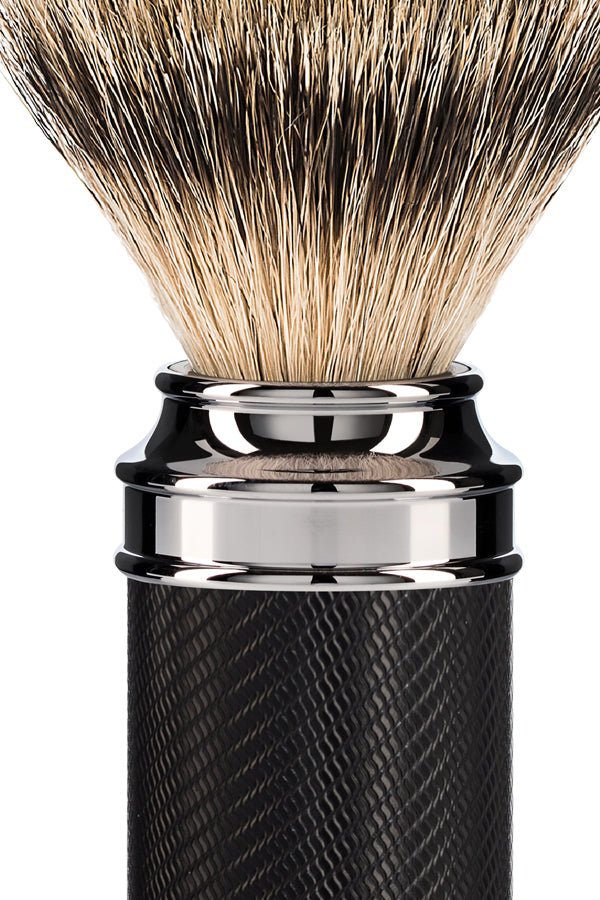 Muhle shaving brush badger hair Traditional black