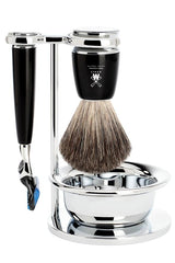 Muhle scheerset RYTMO S81M226SF - Dashaar - Fusion - Zwart - Manandshaving - Muhle